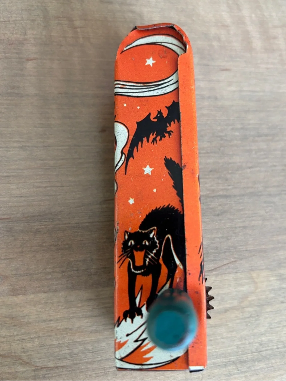 Vintage Witch Hand Crank Noisemaker